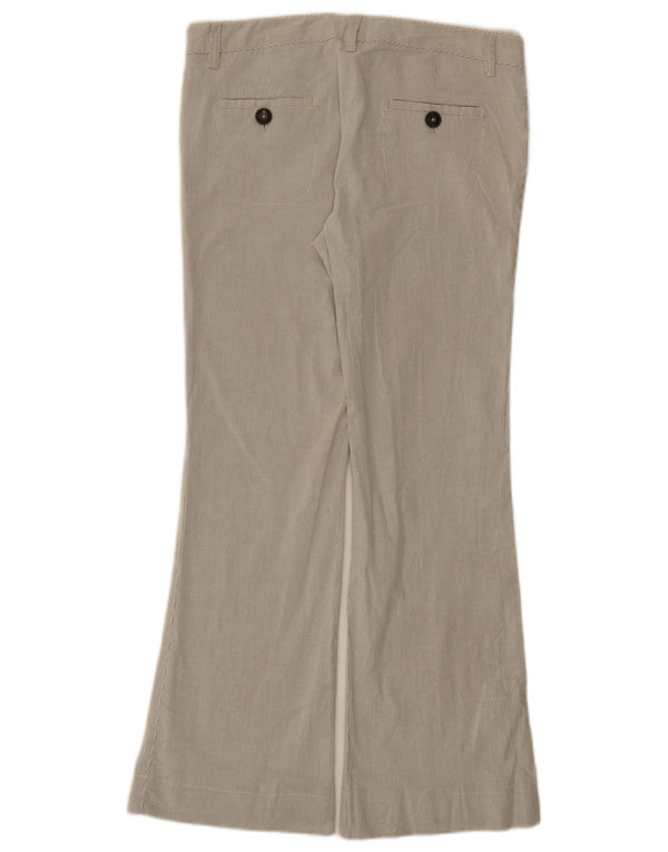 Pantaloni casual da donna Massimo Dutti EU 42 Large W32 L30 Gessato beige