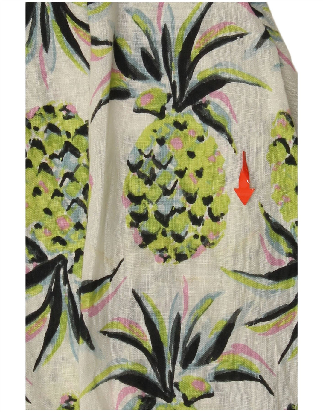 BODEN Camicia oversize da donna con motivo astratto lungo e oversize UK 8 Small Verde