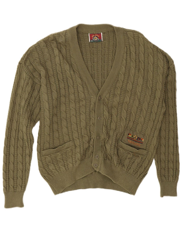 Maglione cardigan da uomo Navigare medio kaki