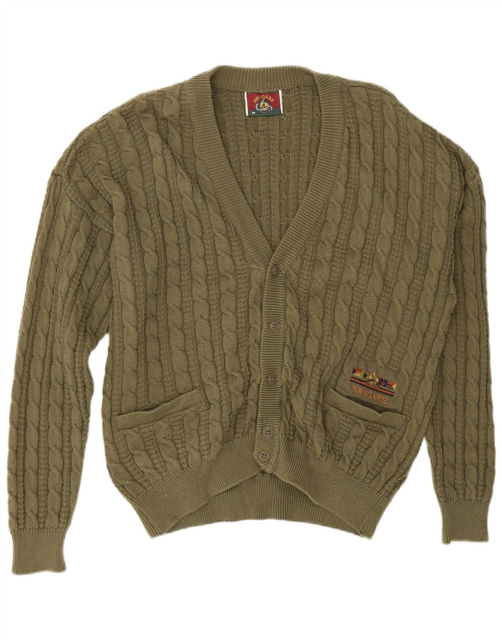Maglione cardigan da uomo Navigare medio kaki