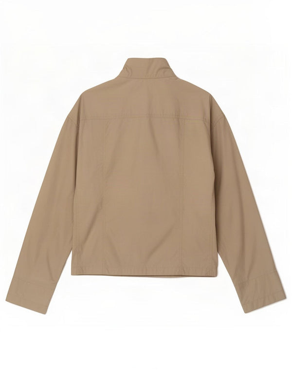 Giacca bomber da donna Calvin Klein Jeans UK 16 Large Beige Poliammide