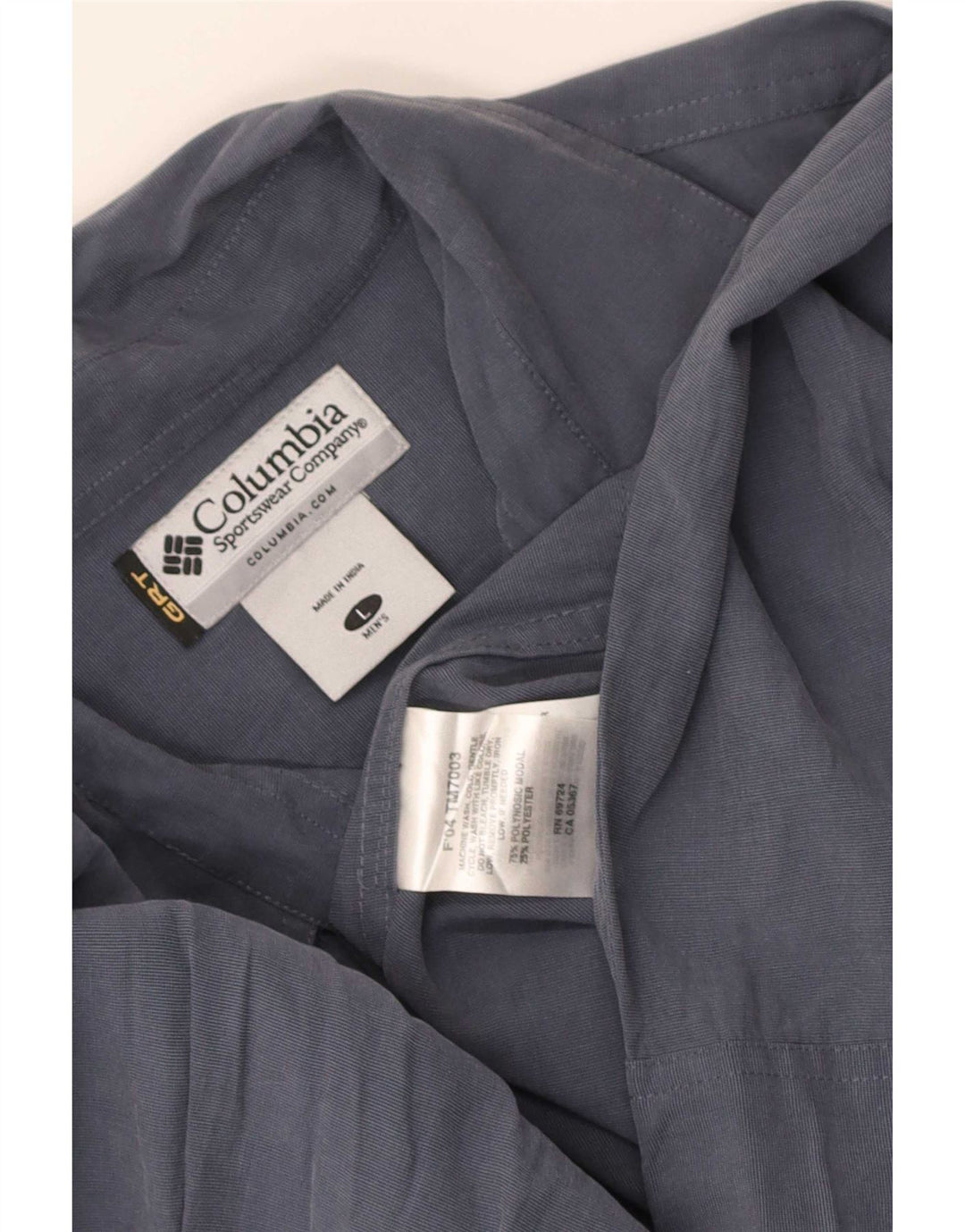 Camicia Columbia Uomo Large Blu Modal