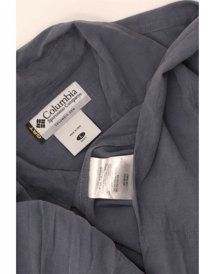 Camicia Columbia Uomo Large Blu Modal
