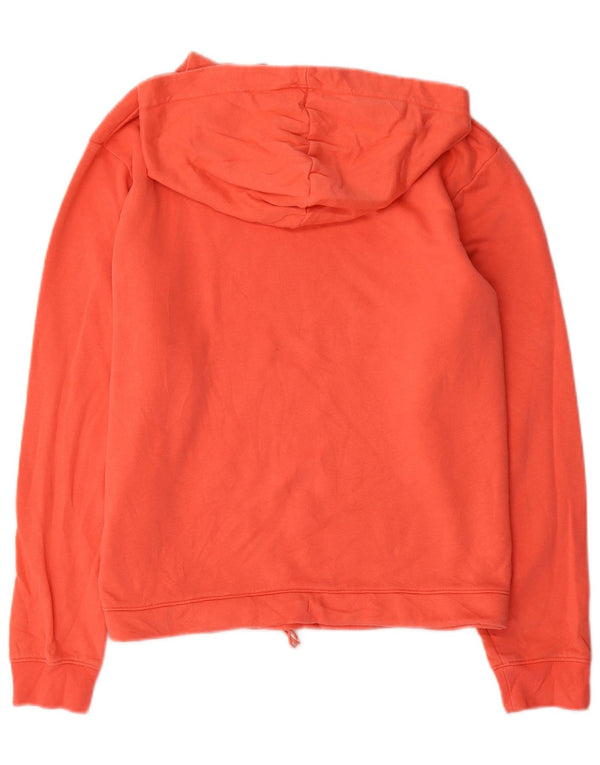 Maglione con cappuccio grafico oversize da donna NIKE UK 14 arancione medio