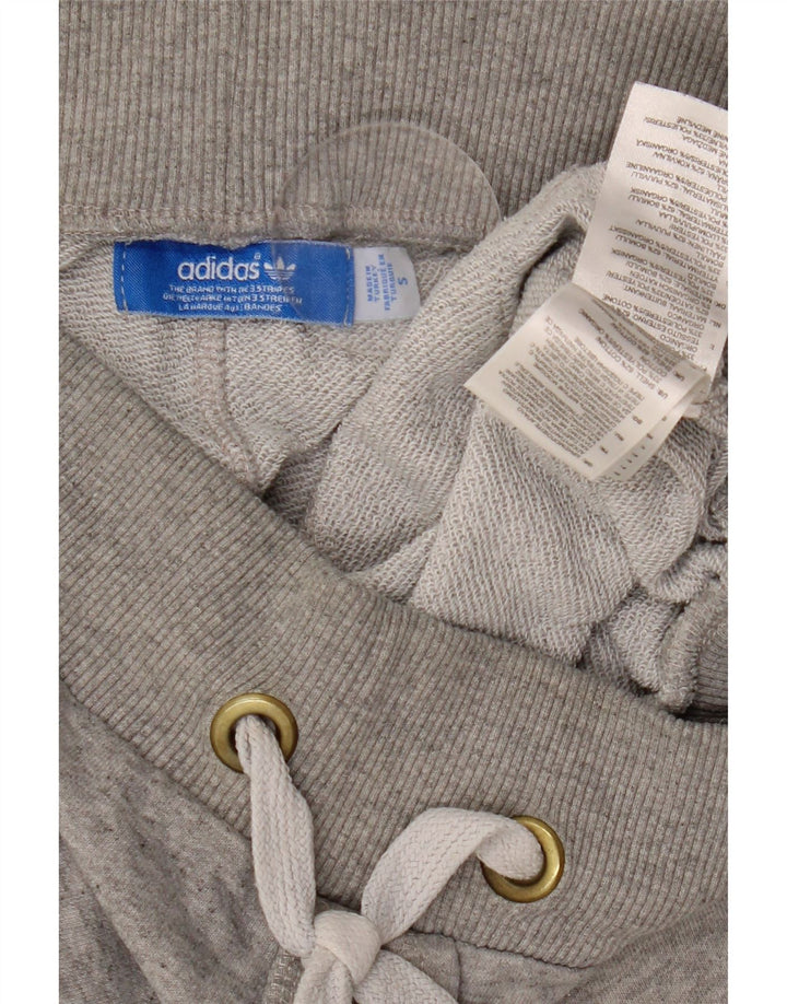 Pantaloni da tuta cargo da uomo ADIDAS Joggers piccoli in cotone grigio