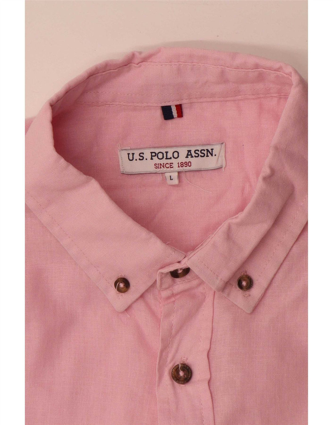 Polo Assn. degli Stati Uniti Camicia da uomo grande rosa