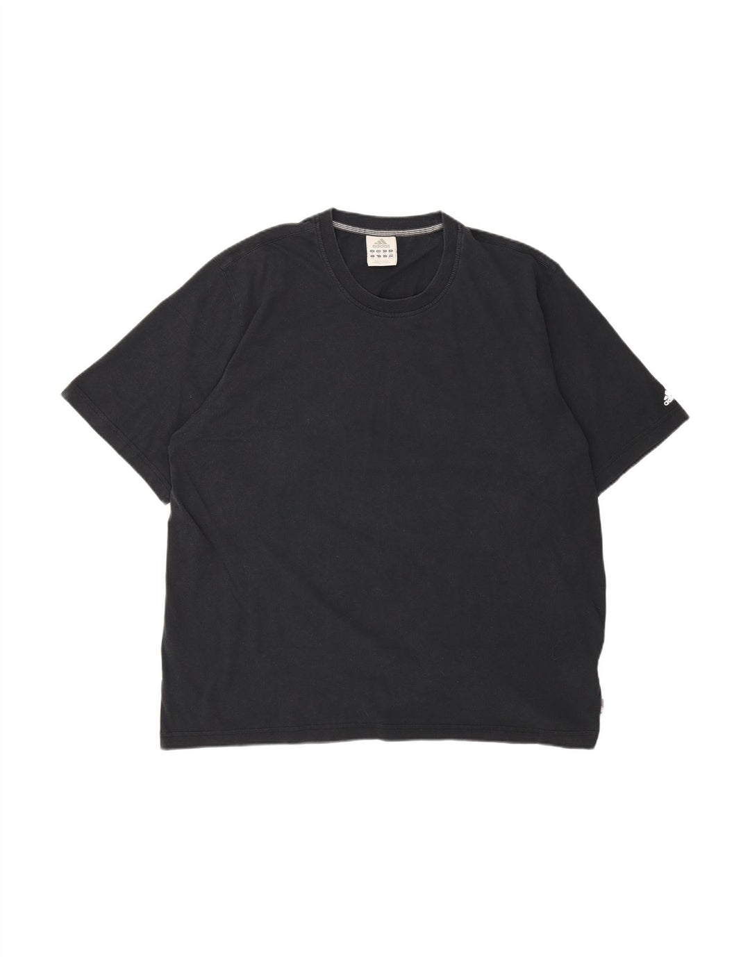 ADIDAS Mens T-Shirt Top 2XL Black