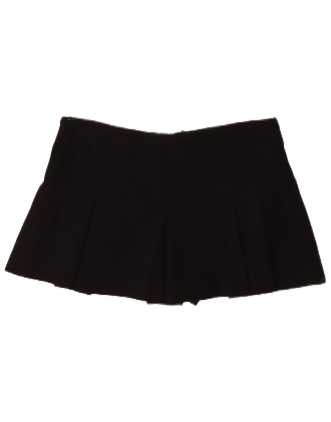 Mini gonna a pieghe Zara da donna media W28 nera
