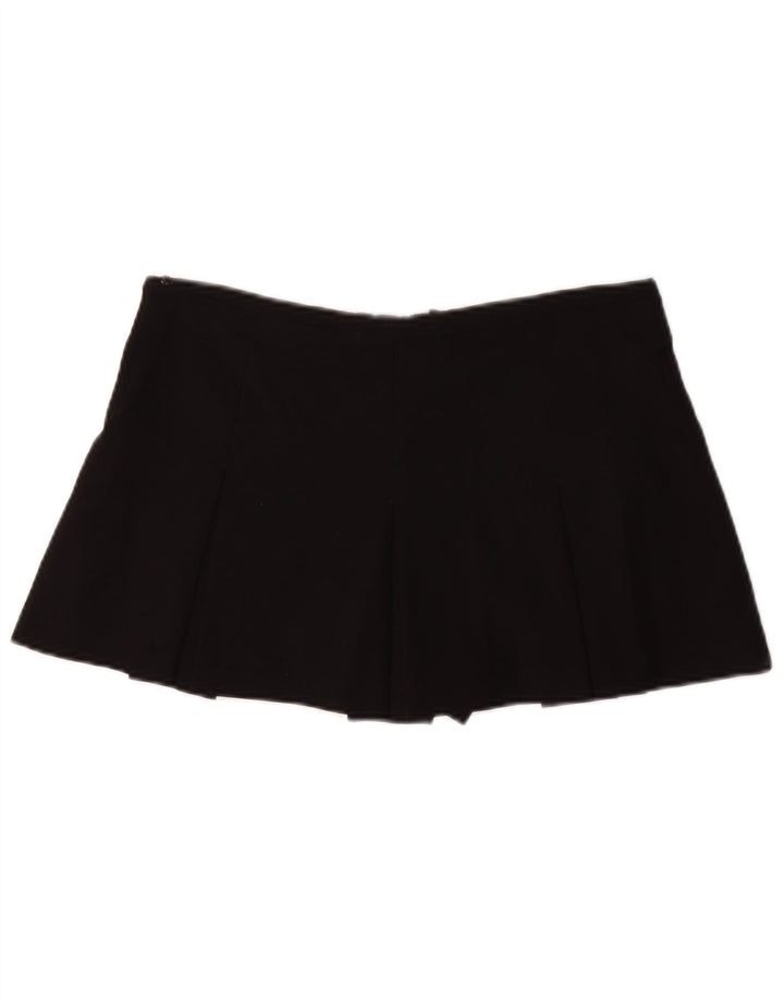 Mini gonna a pieghe Zara da donna media W28 nera