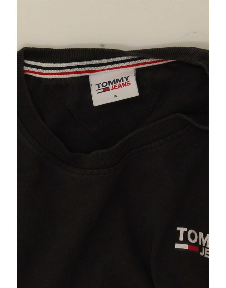 Maglietta da uomo Tommy Hilfiger Top piccola nera