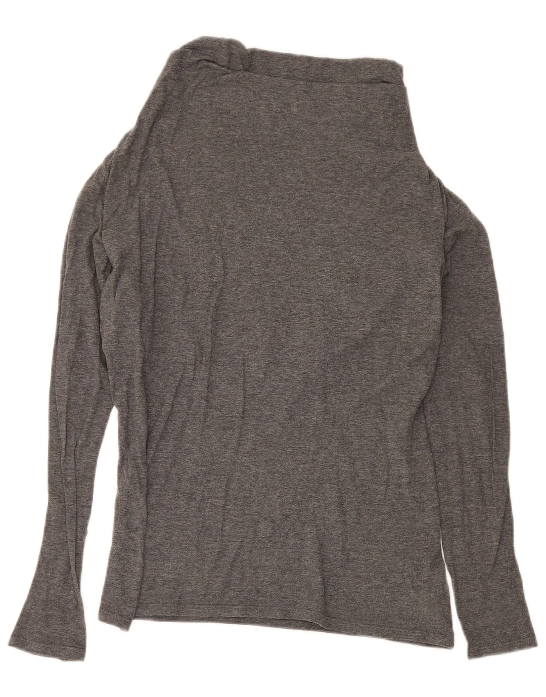 Top Armani Jeans da donna manica lunga EU 44 XL cotone grigio