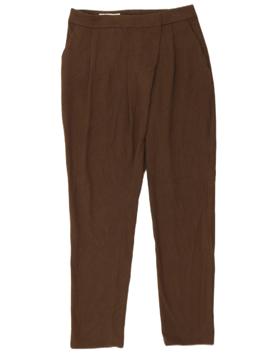 Pantaloni slim da donna Zara EU 34 2XS W24 L27 Poliestere kaki
