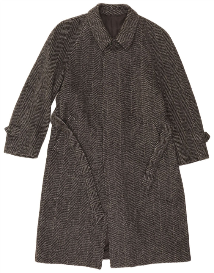 Soprabito vintage da uomo IT 52 XL grigio a spina di pesce