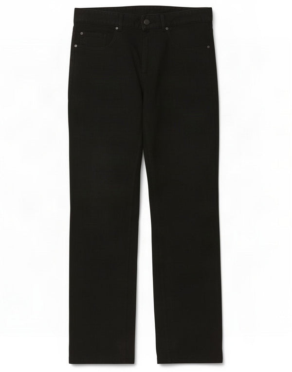Pantaloni casual dritti da uomo Zara EU 38 Small W30 L30 Black Check