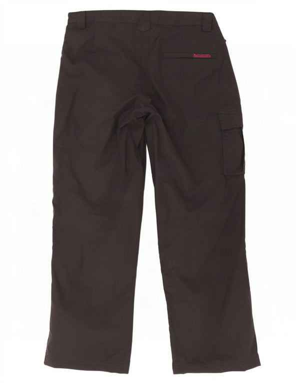Pantaloni cargo dritti da donna Mountain Warehouse UK 14 Large W34 L35 Neri
