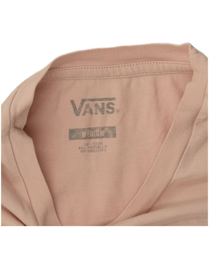 T-shirt grafica da donna VANS Top UK 12 cotone rosa medio