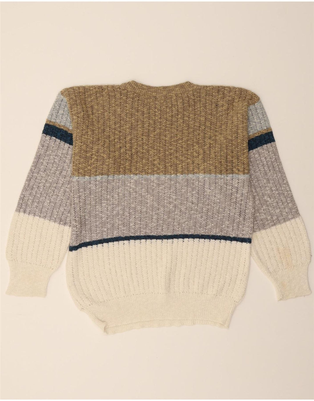 VINTAGE Womens Crew Neck Jumper Sweater UK 16 Large Multicoloured Vintage Vintage and Second-Hand Vintage from Messina Hembry 