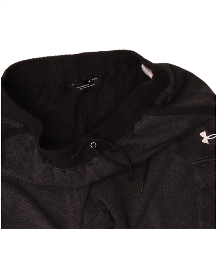 Pantaloni da tuta da uomo Under Armour Cargo Pantaloni da jogging grandi cotone grigio