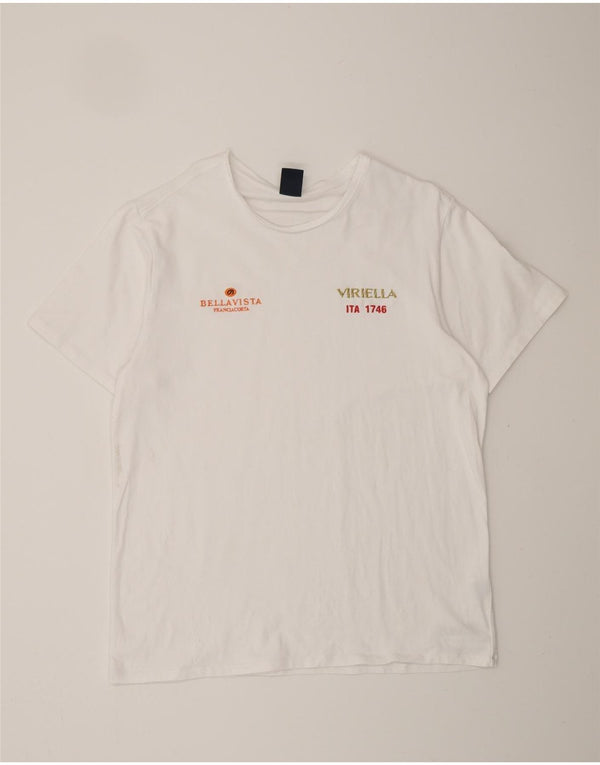 NORTH SAILS T-shirt grafica da uomo XL in cotone bianco