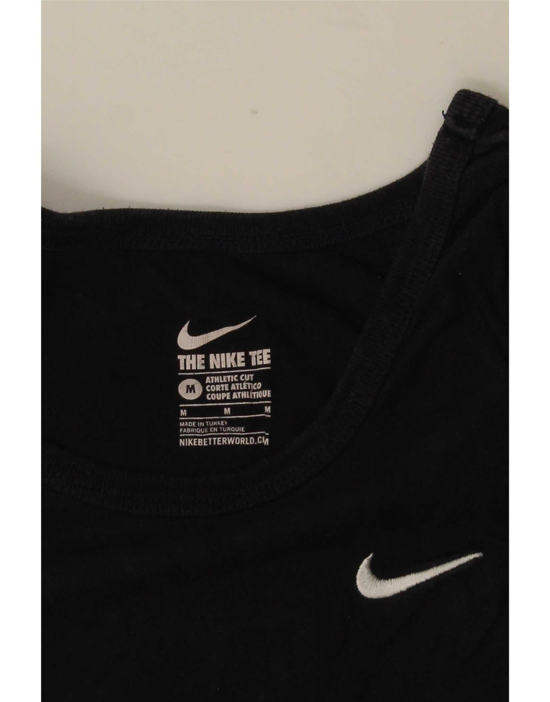 Canotta Nike da uomo media nera
