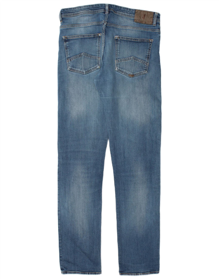 Jeans dritti da uomo Marlboro Classics W33 L34 Blu