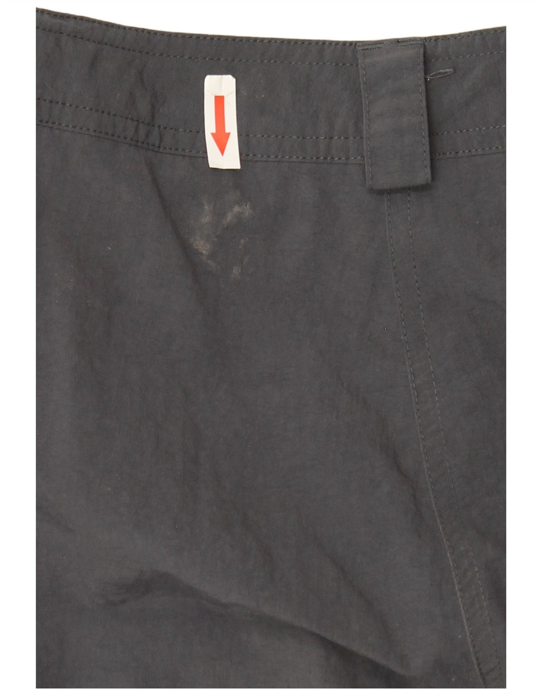 Pantaloni Capri da donna Adidas UK 14 Large W32 L21 Poliammide grigio