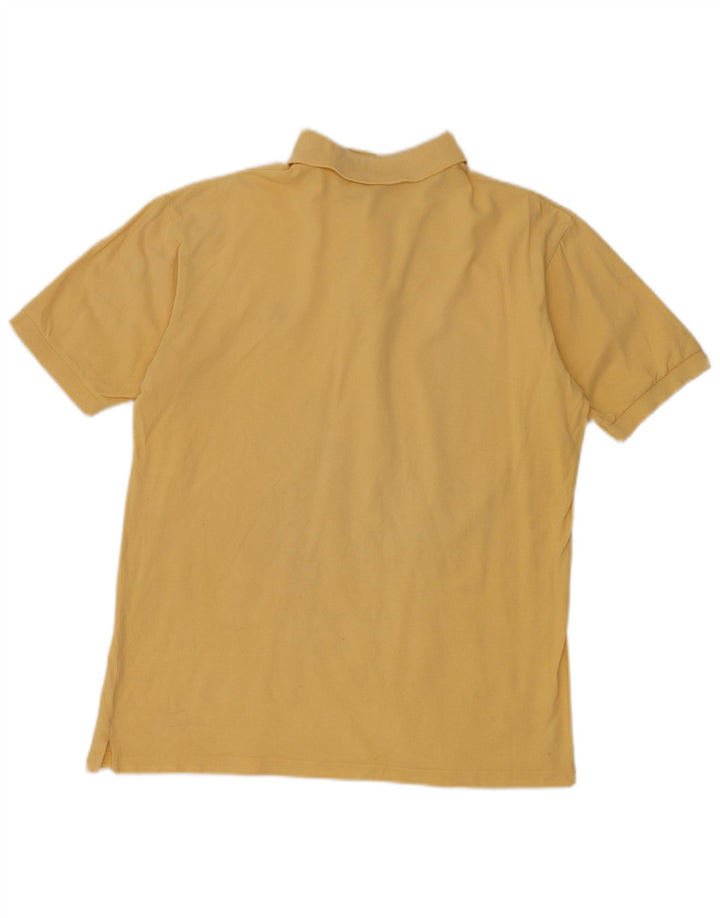 Polo Asics Uomo Cotone Giallo Medio