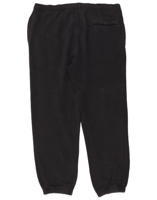 Pantaloni da tuta con grafica Nike da uomo, pantaloni da jogging, grandi, cotone nero