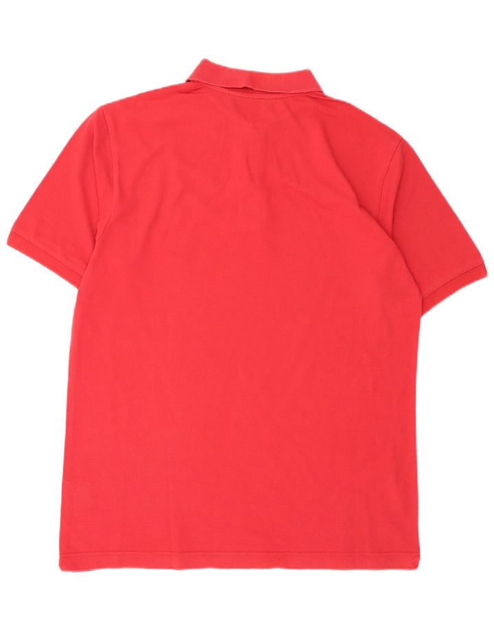 Polo Kappa Uomo Large Rossa In Cotone