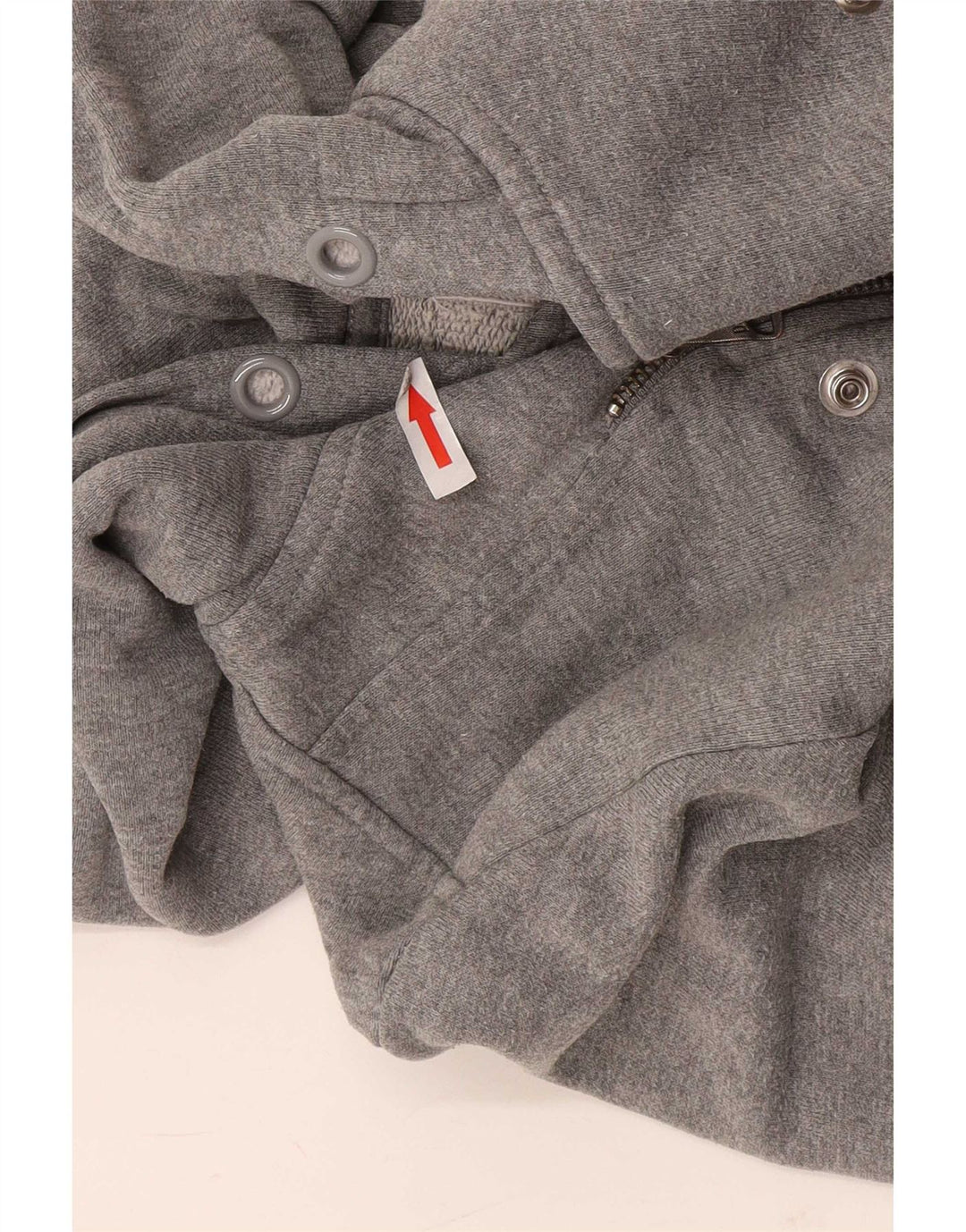 Maglione con cappuccio e zip da donna Diesel UK 16 Large Grigio
