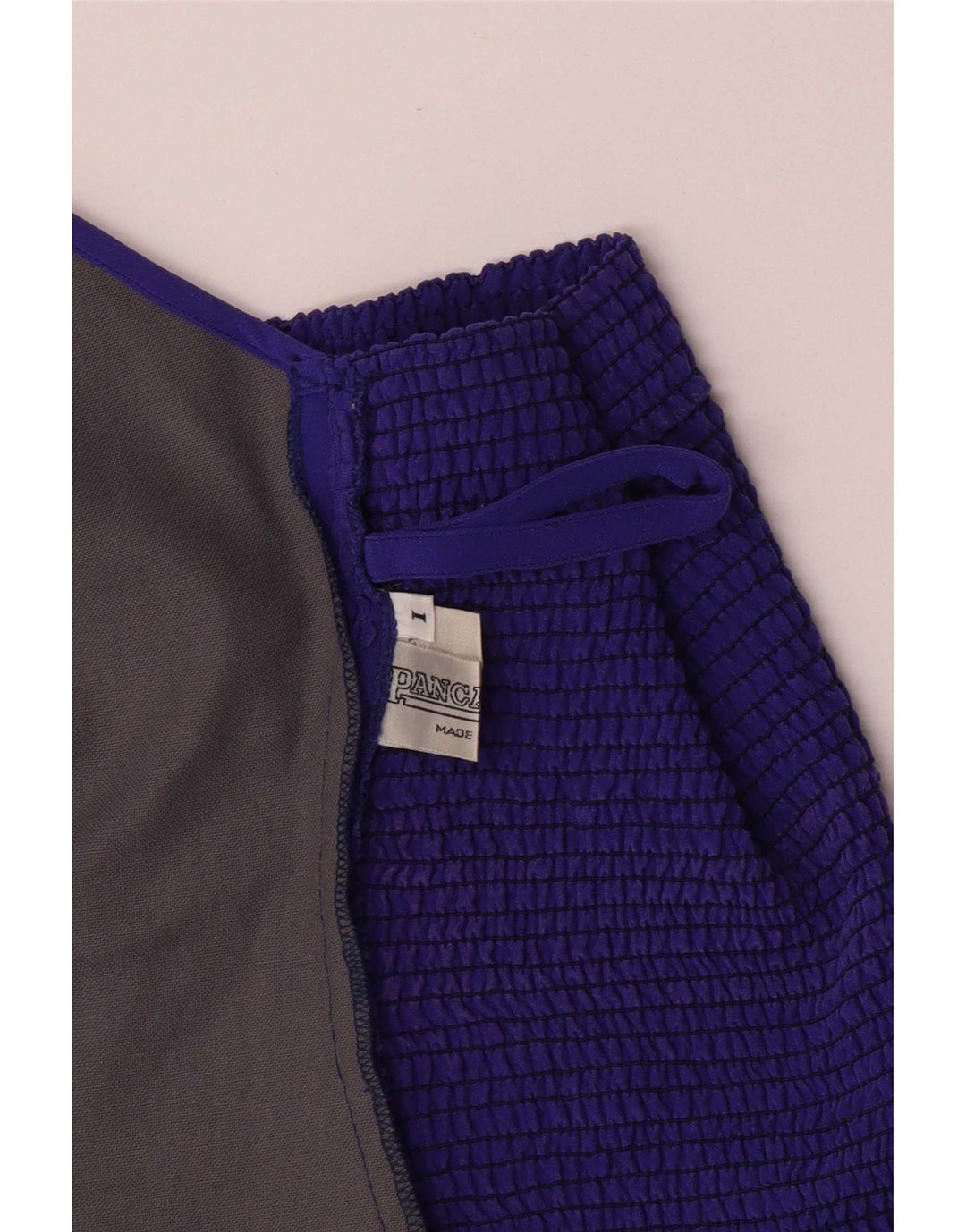 Pancaldi & B Top Corsetto da Donna UK 8 Piccolo Viola Seta