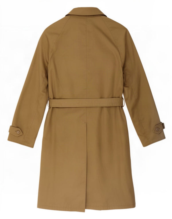 Cappotto reversibile vintage da uomo UK 36 piccolo beige