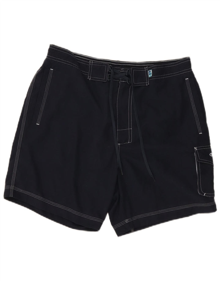 Pantaloncini da bagno da uomo CHAMPION XL blu navy in poliestere
