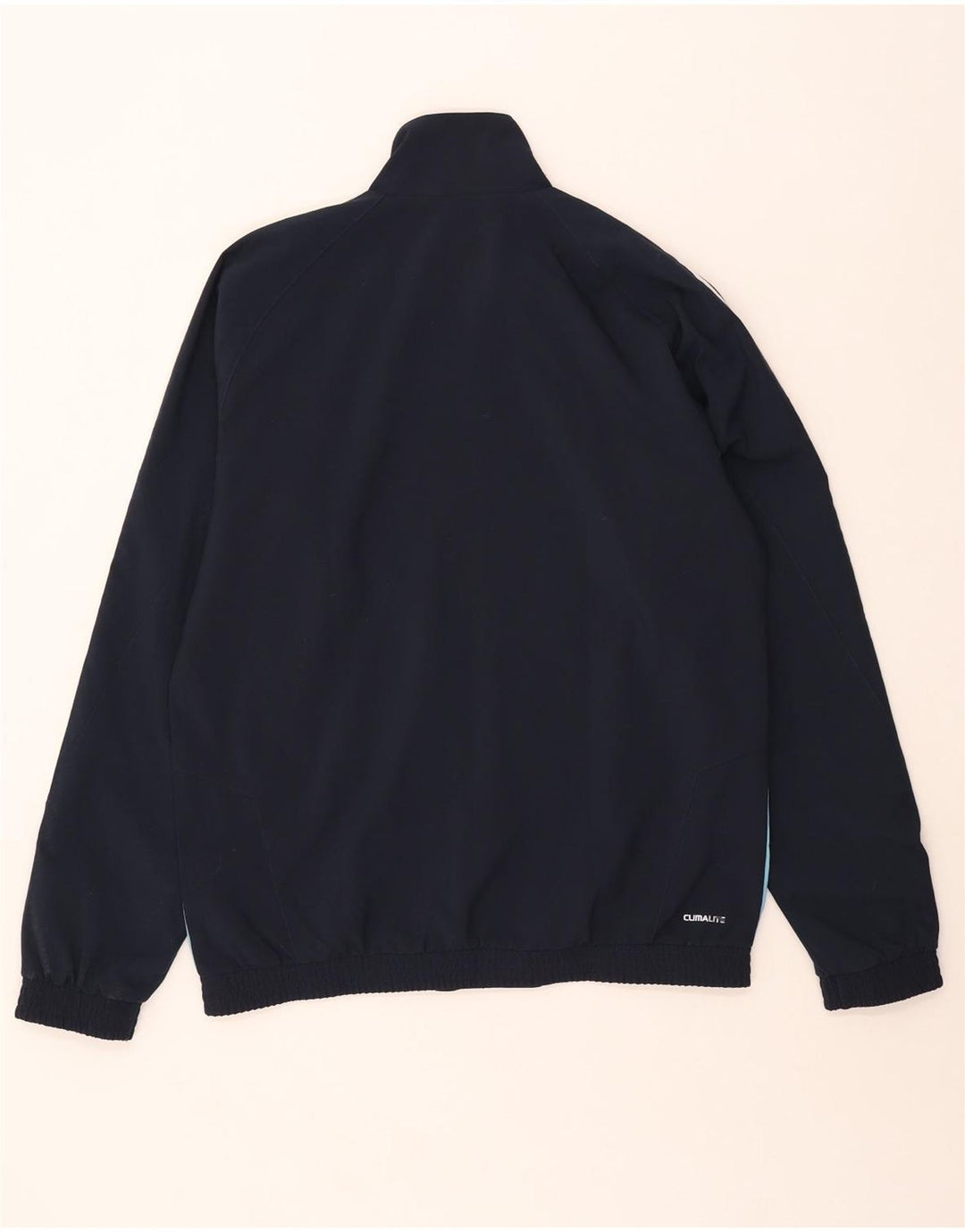 Giacca da tuta da uomo Adidas Climalite UK 40/42 Medio Blu Navy