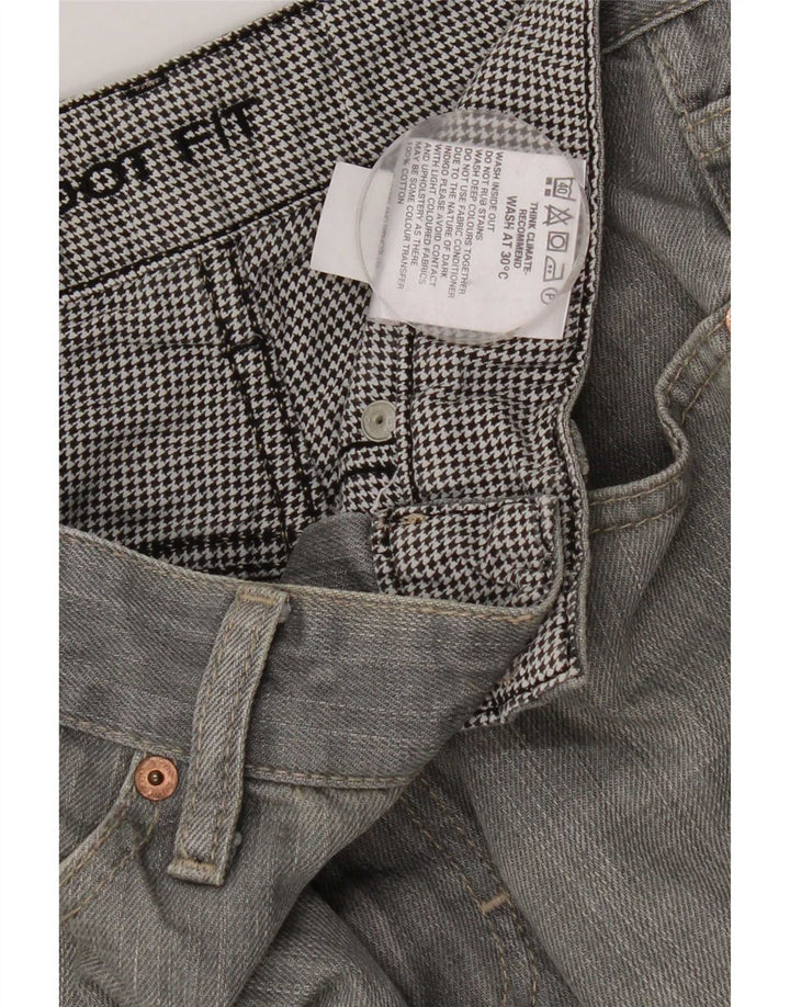 Jeans Bootcut da uomo Marks & Spencer W30 L26 cotone grigio