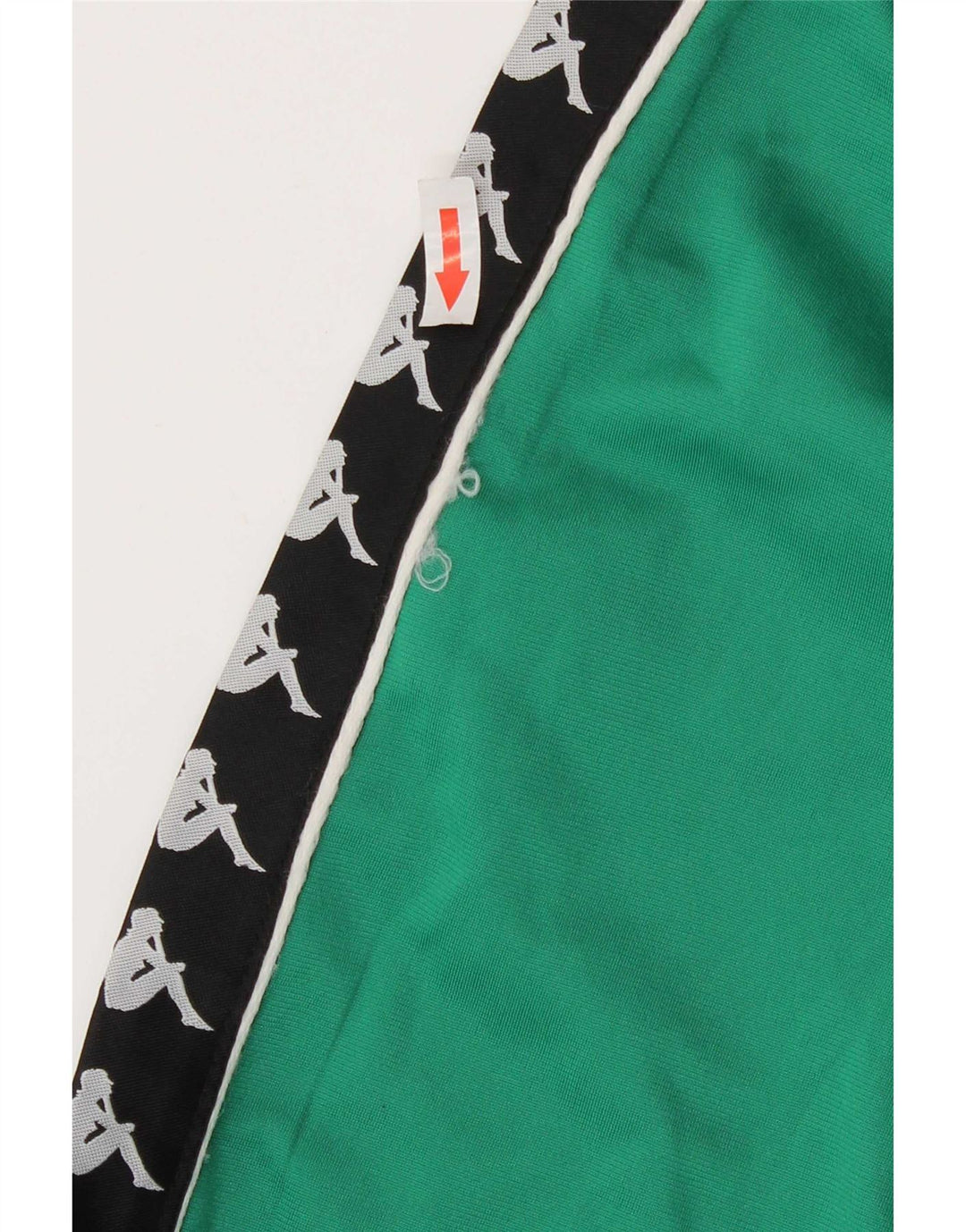 Giacca da ginnastica grafica da uomo Kappa Small Green Colourblock