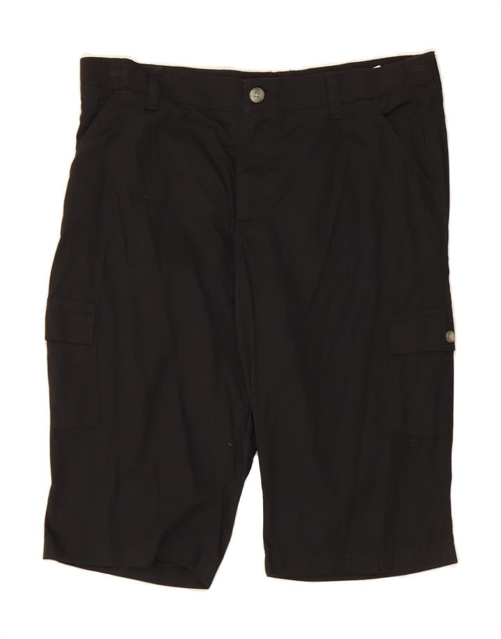 LEE Womens Bermuda Cargo Shorts US 16 2XL W38  Black Cotton Vintage Lee and Second-Hand Lee from Messina Hembry 