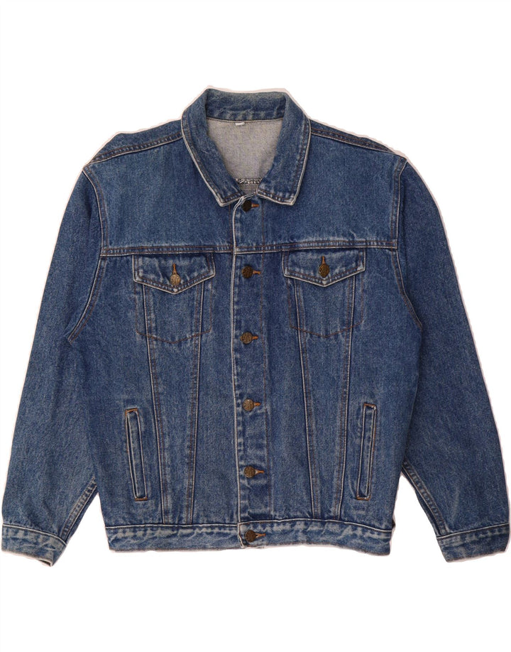 VINTAGE Boys Denim Jacket 13-14 Years Blue Cotton Vintage Vintage and Second-Hand Vintage from Messina Hembry 