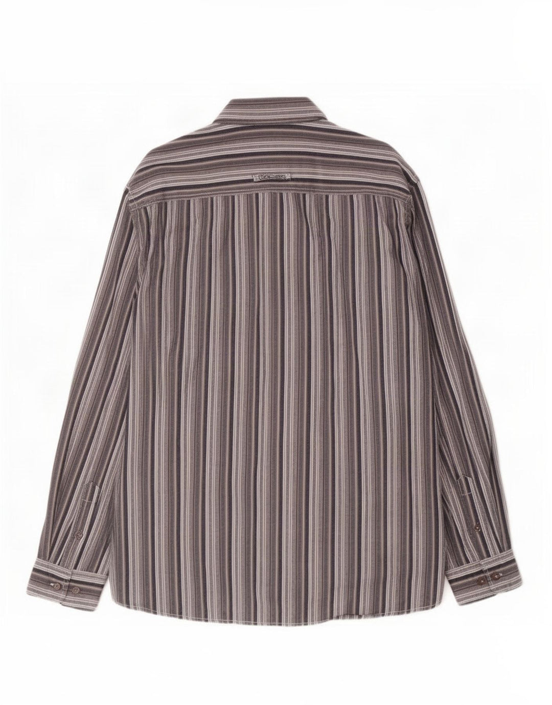 Camicia da uomo Camel Active 2XL cotone a righe blu