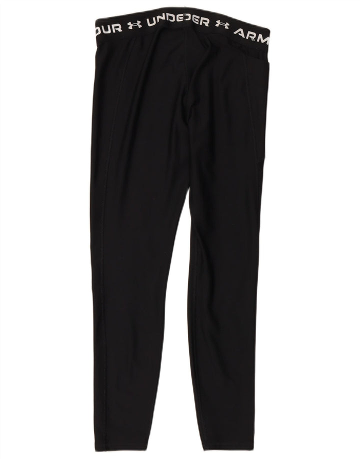 Leggings grafici da donna UNDER ARMOUR UK 14 Large Nero Poliestere