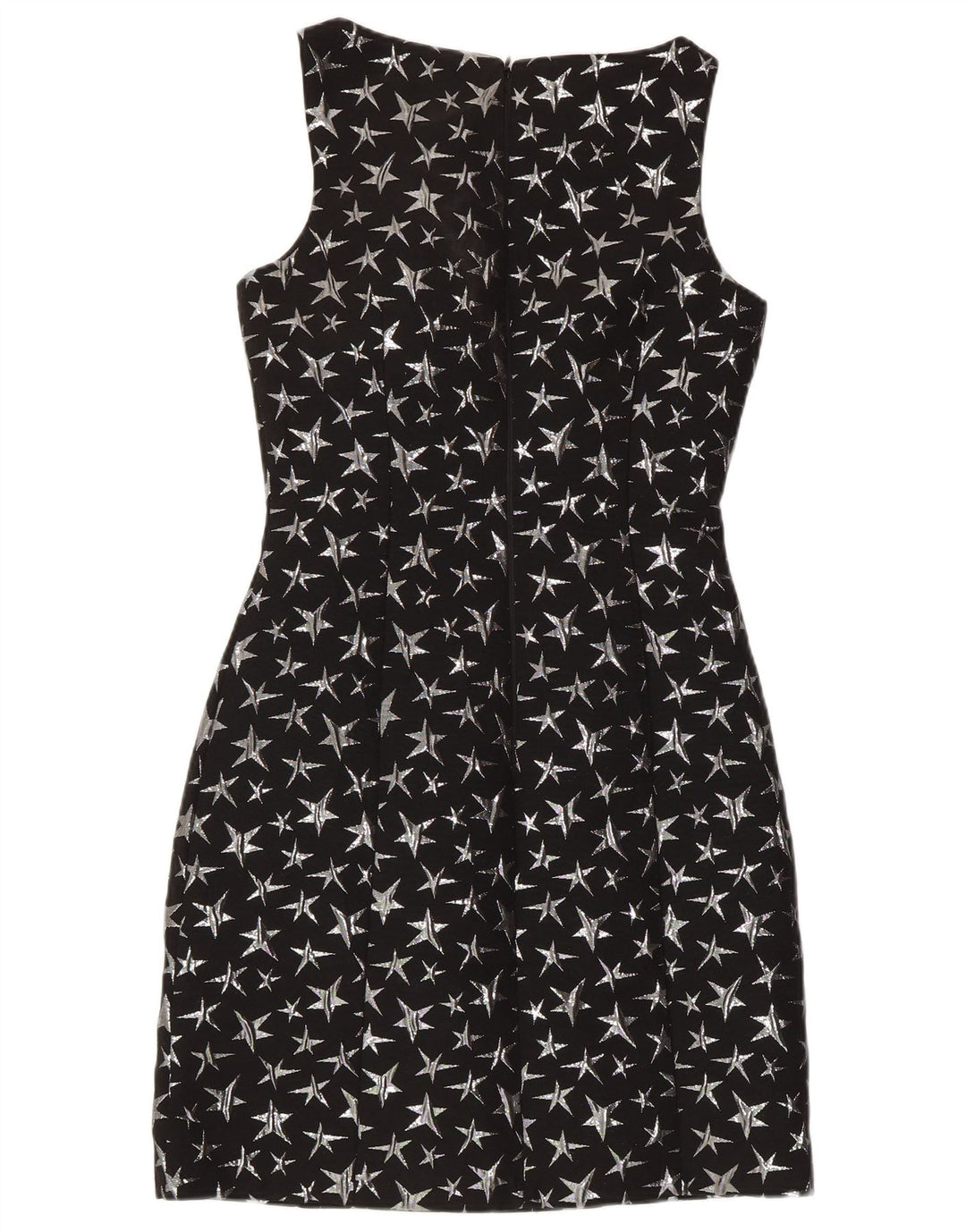 WAREHOUSE Abito tubino da donna con motivo astratto UK 8 piccolo nero