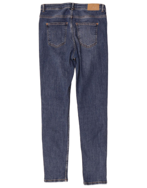 Jeans skinny effetto invecchiato Zara per ragazze 13-14 anni W26 L26 cotone blu