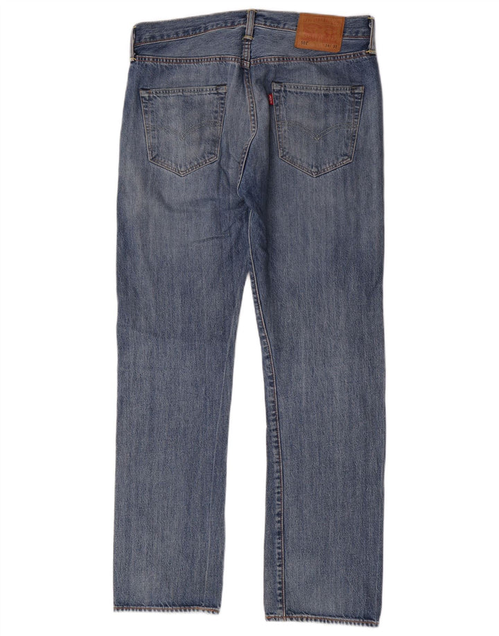 Levi's Uomo 501 Jeans dritti W34 L32 Cotone Blu