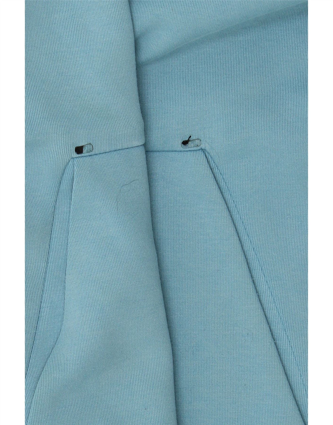Felpa con cappuccio e zip Nike da uomo, grande, in cotone blu