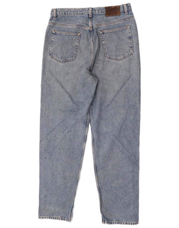 Jeans affusolati da uomo Calvin Klein W34 L32 cotone blu