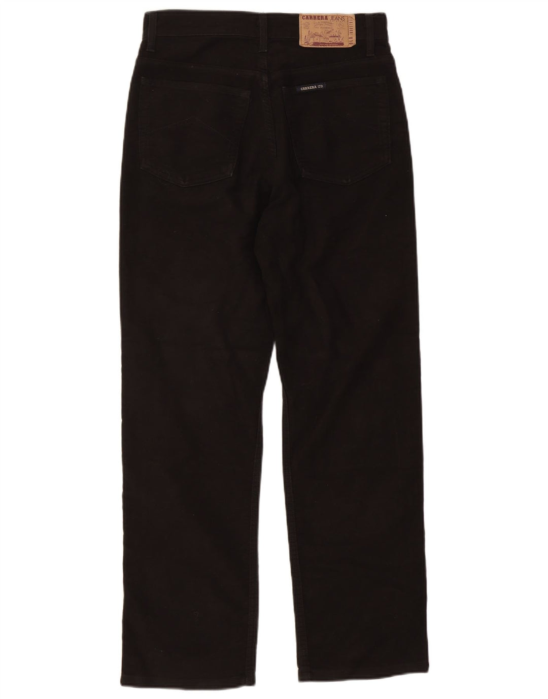 Jeans dritti da uomo Carrera IT 46 Small W31 L29 Cotone nero