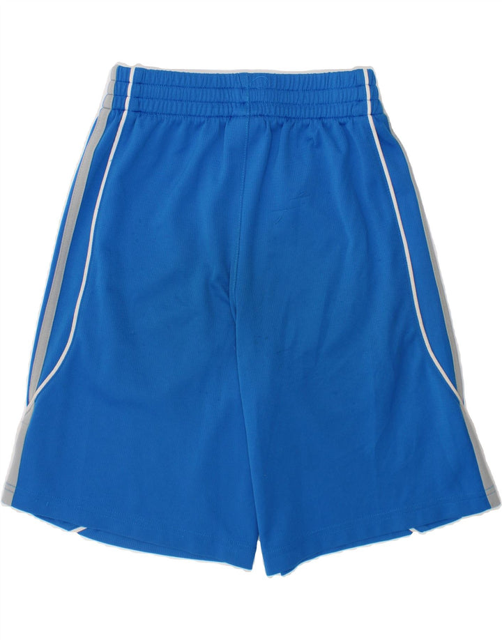ADIDAS Boys Sport Shorts 8-9 Years Small Blue Polyester Vintage Adidas and Second-Hand Adidas from Messina Hembry 