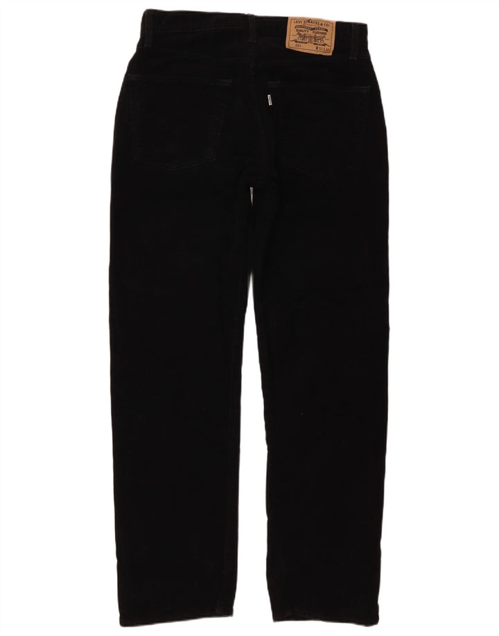 Levi's Uomo 551 Jeans dritti W32 L30 Cotone Nero