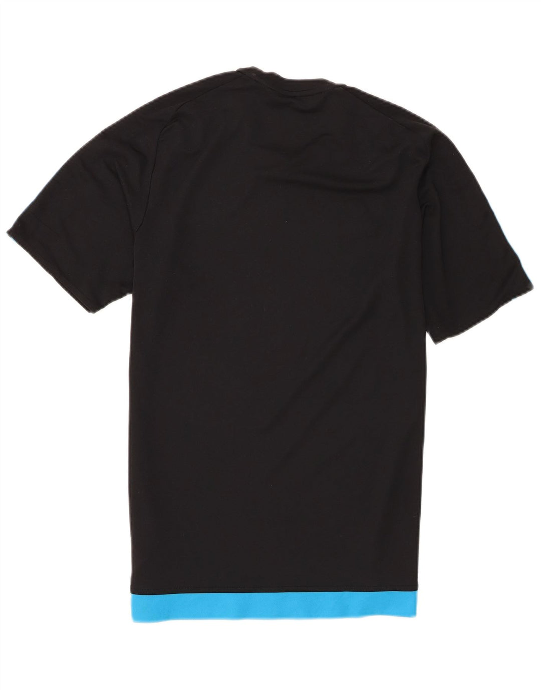 T-shirt Adidas Climalite da uomo Top in poliestere color block medio nero