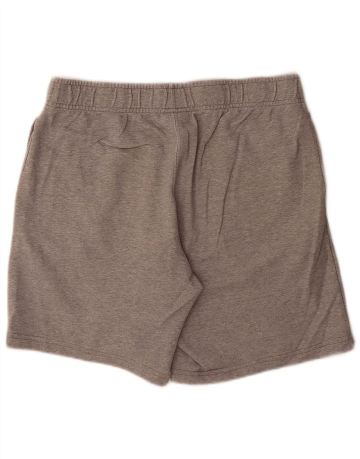 Pantaloncini sportivi grafici da uomo Champion di grandi dimensioni in cotone chiazzato grigio